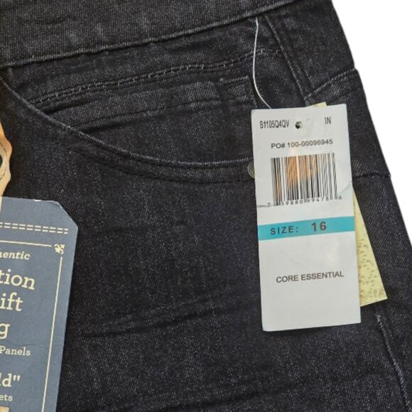 DEmocracy Dark Indigo "Ab"solution® Booty Lift Jegging Jeans Plus Size 16 New! - Picture 10 of 15